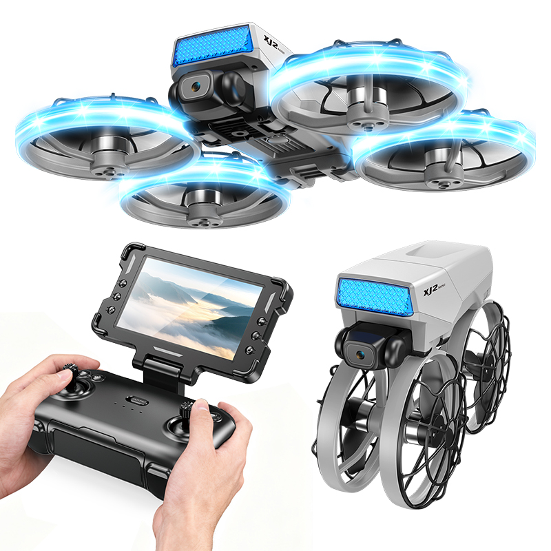 Drone Kit Tricopter - طائرة XJ2 ميني درون بكاميرا 8K