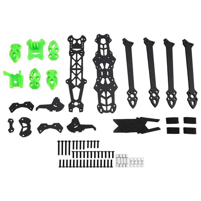 B05C-طقم إطار 7 بوصة من ألياف  - مراجعة Drone Kit Parts Included وسعره