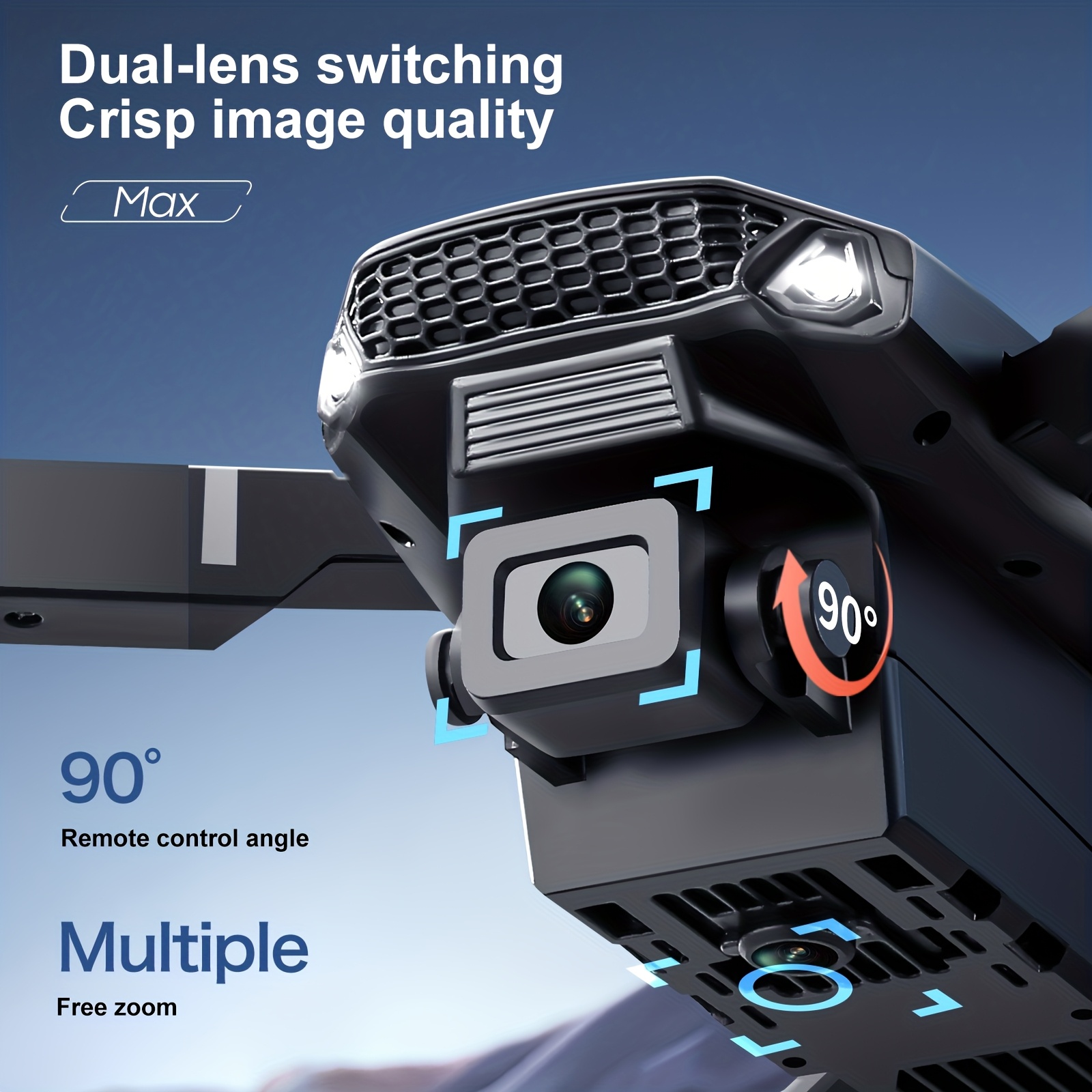 طائرة بدون طيار قابلة للطي E88 - مراجعة Drone Kit Professional وسعره