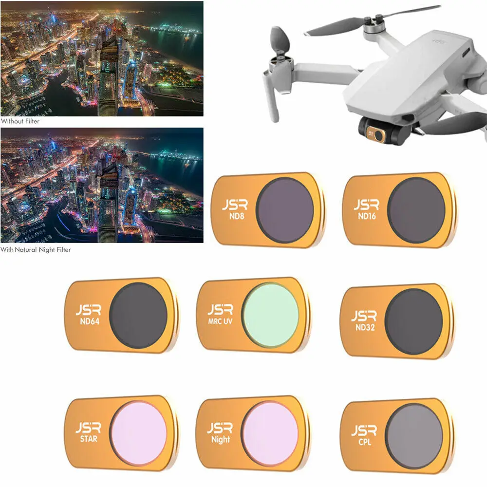 مرشحات الطائرة بدون طيار ل DJI - مراجعة Drone Kit With Camera وسعره