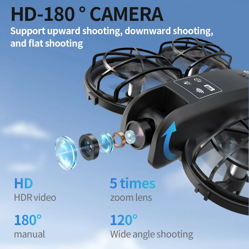 K100 Max Mini RC الطائرة بدون  - مراجعة Drone Kit Tricopter وسعره