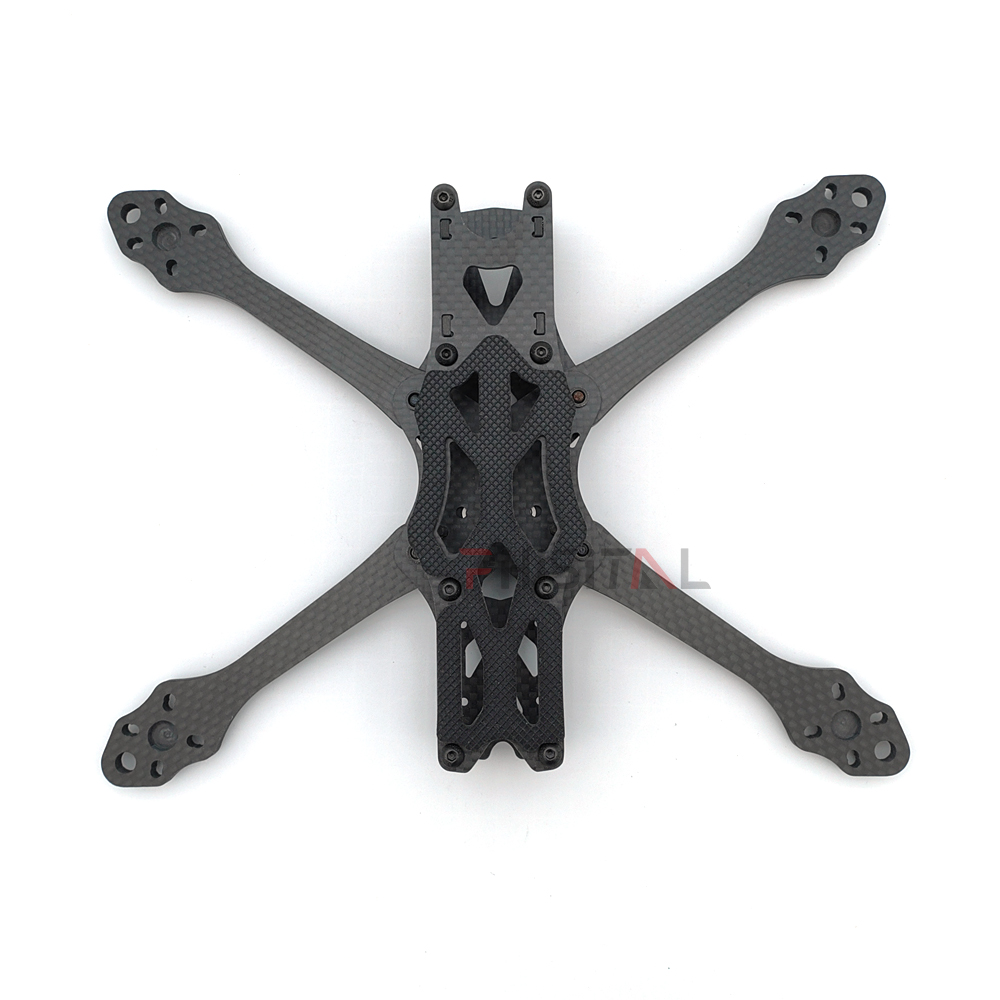 مجموعة إطار كوادكوبتر من ألياف - مراجعة Drone Kit Build Yourself وسعره