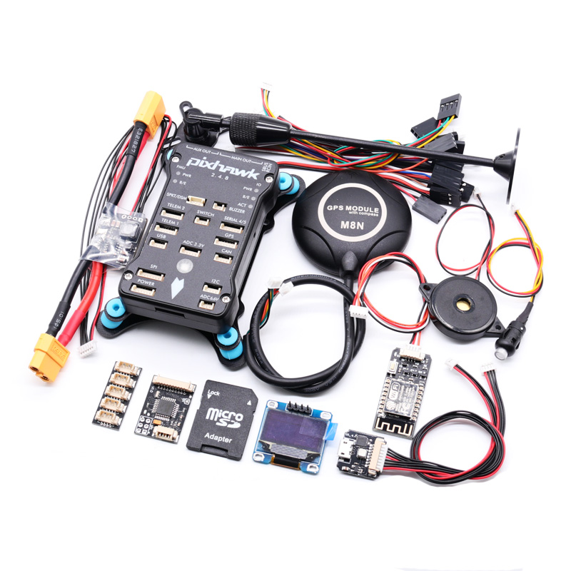 وحدة تحكم طيران Pixhawk 2.4.8  - مراجعة Drone Kit Hexacopter وسعره