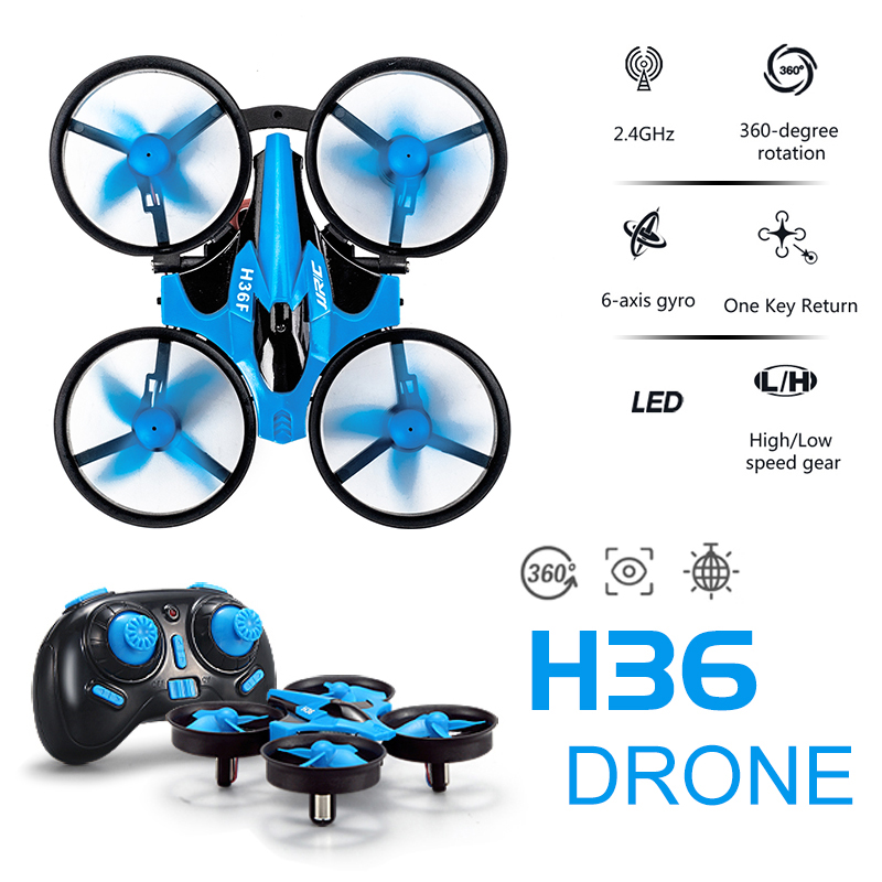 JJRC H36 Mini 2.4G 4CH 6-Axis  - مراجعة Drone Kit Tricopter وسعره