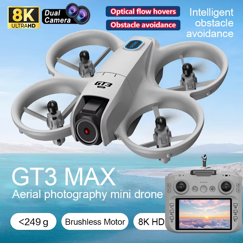 طائرة بدون طيار جديدة GT3 MAX  - مراجعة Drone Kit Tricopter وسعره